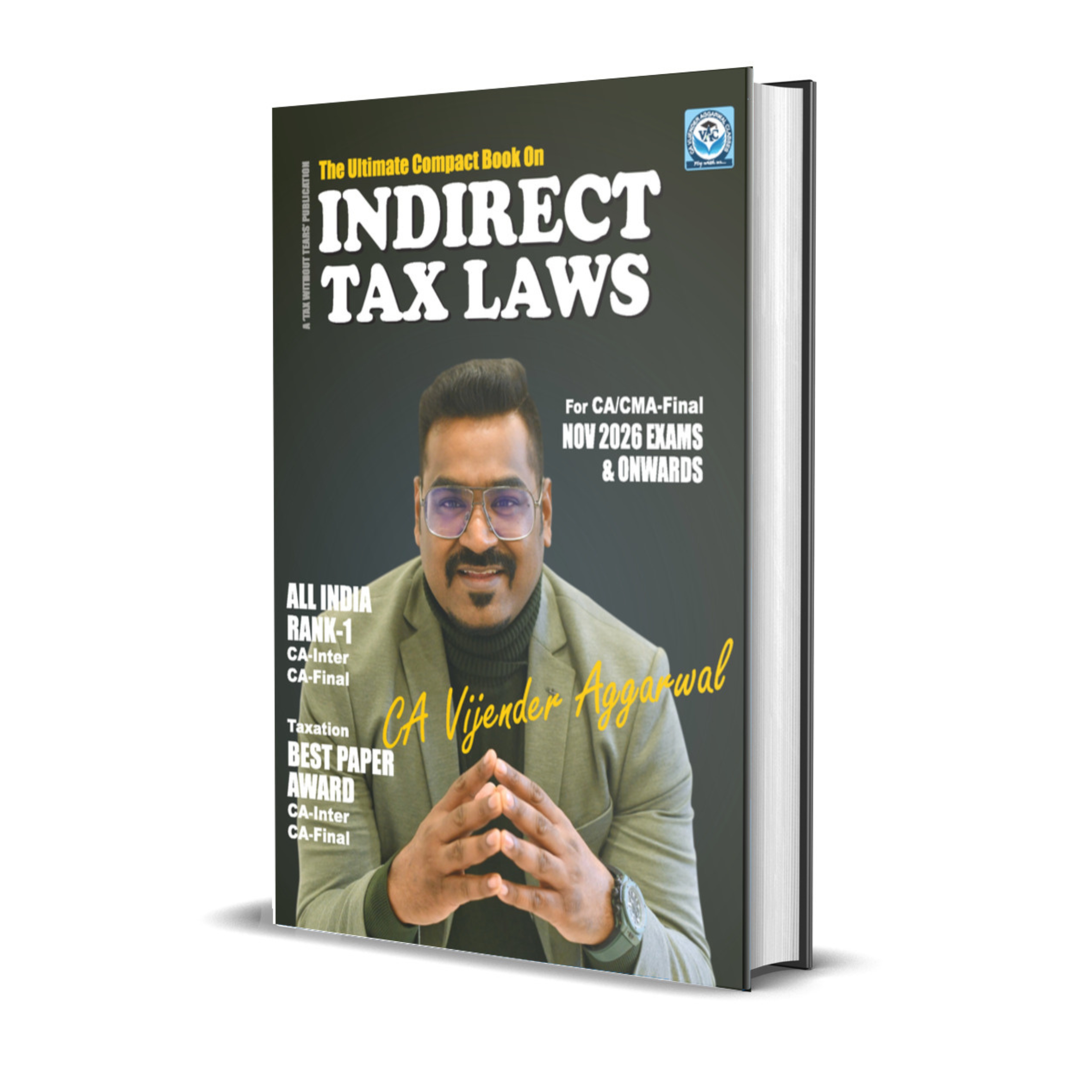 Indirect Tax Laws Concepts Compact Book For (Nov 2026 Exams & Onwards)